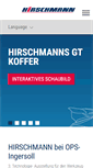 Mobile Screenshot of hirschmanngmbh.de